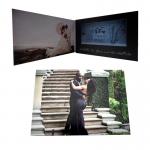 Customized Digital Video Book Wedding Greeting Card 7 Inch IPS Lcd Video Gift Brochure MEMORIES for sale
