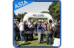 China Running Competition Inflatable Start Line Arch With Legs , Inflatable Start Line supplier