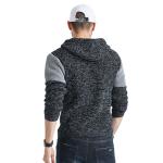 Fashion Oversized High Neck Pullover Sweater Hoodies Mens Nylon Cotton for sale