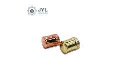 China Rose Gold Metal Perfume Bottle Lid With Custom Logo For FEA15 Bottle supplier