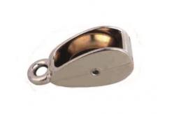 China Zinc Alloy Single Wheel Fixed Pulley 1'' 1/2'' supplier