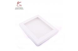 China Printed Lid And Bottom Cardboard Boxes With Window Custom Logo supplier