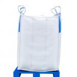 Sand Cement Large Bulk Bag , 2000kg 1 Ton 2 Ton Flat Bottom PP FIBC Bag for sale