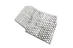 China Ceramic Embedded Rubber Liner Custom Size Magnetic Wear Liners supplier