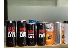 China BPA Free Liner 355ml Aluminum Beverage Can For Beer Cider Coke supplier