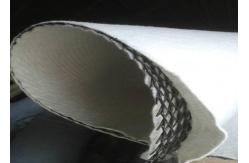 China HDPE 3D Composite Geosynthetics Material / Geocomposite Drain Width 1 - 4m with white geotextile supplier