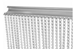 China 2.0mm Silver Doorway Fly And Insect Curtain Screen Customized Available supplier