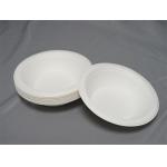 Round 6 7 9 10 Biodegradable Sugarcane Plates for sale