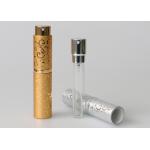 Luxury Refillable Perfume Twist And Spritz Atomiser Spray Gold Color Print Your Own Logo for sale