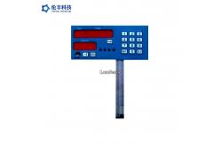 China Metal Dome Flat Membrane Keyboard , Tactile Keypad Membrane Switches Keyboard supplier
