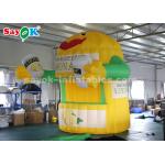 Inflatable Work Tent 3*3*4m Oxford Cloth Inflatable Lemonade Stand Booth For Advertising for sale