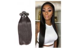 China Healthy And Thick End 100% Indian Remy Human Hair Weave Natural Color For Ladies supplier