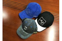 China Customize ACE 6panel structured blue embroidery and rubber patch baseball caps hats supplier