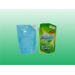 Logo Customized Foil Pouch Packaging Spout For Milk Packaging for sale