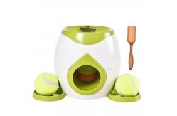 China Dog Tennis Ball Launcher Pet Interactive Training Reward Machine supplier