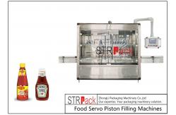 China Automatic Tomato Paste Making Machine 30 - 50 Bottles/min Production Line supplier