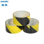 Wonder OPP Warning PVC Adhesive Tapes Yellow Black Color Indoor Use for sale