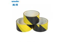 China Detectable PVC Waterproof Sealing Tape , Floor Marking Barricade Warning Tape supplier