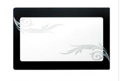 China Inorganic Glaze 6mm Microwave Glass Door Replacement supplier