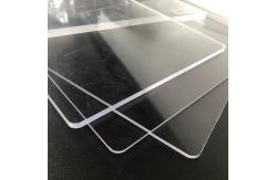 China Clear Plastic PETG Sheet With Round Corner supplier
