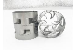 China Distillation Column 25mm Metal Pall Ring SS316 304 High Resistance supplier