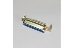 China 50 Pin Centronic Champe Solder Female Ribbon Connector With Board lock supplier