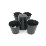 wholesale black soft plant plastic flower pots for sale