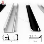 G Section Aluminium Handle Profile ODM Available 8mm Height Brushing for sale