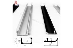 China G Section Aluminium Handle Profile ODM Available 8mm Height Brushing supplier