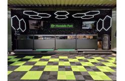 China Interlockable Polypropylene Garage Floor Tiles 400*400mm Garagetrac Flooring supplier