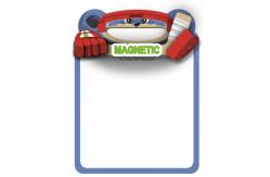 China Custom Sticky Magnetic White Board For Fridge Memo Pad supplier