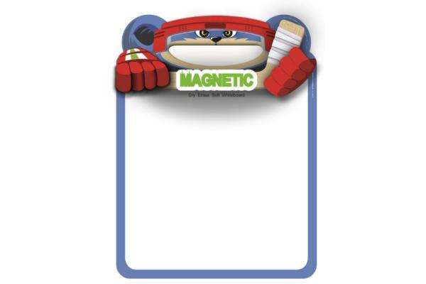 Custom Sticky Magnetic White Board For Fridge Memo Pad