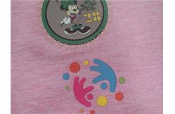 China Cartoon Pattern Heat Transfer Clothing Labels , Custom Screen Printing Patches supplier