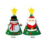 Kids New Year Gift EN71 Diy Felt Christmas Tree Ornaments for sale