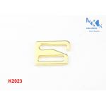 Custom Logo Handbag Strap Buckles , Pattern Design Metal Hardware For Bags for sale