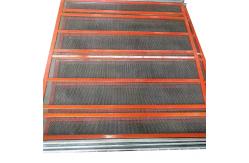 China Harp Self Cleaning Screen For Mining With Polyurethane And Steel Material supplier