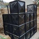 Cubic Underground Water Tank Square / Rectangular Shape SUS HDG Combined for sale