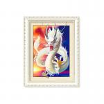 0.6mm PET + 157g Paper 3D Lenticular Printing Service Of Dinosaure Images for sale
