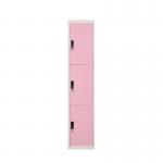 Changing Room 3 Doors Metal Storage Locker Cabinet for sale