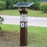 Outdoor Using Solar Rechargeable Mosquito Killer Garden Light for sale