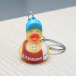 Home Key Rubber Ducky Collectible Keychains , Assorted Mini Rubber Duck Keychains  for sale