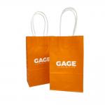 SGS Paper Shopping Bags With Handles For Supermarket Goods Snacks Clothes Shoes for sale