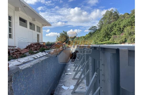 Professional Steel Swimming Pool With 5 Side Thermal Insulation Energy Saving Technology