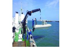 China 25t 20m Marine Davits And Cranes Customized Knuckle Boom Series supplier