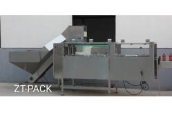 China Linear Bottle Unscrambler Machine Horizontal 2.2kw PET Bottle Collection Machine supplier