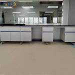 Modern White Lab Wall Bench The Perfect Solution for Testing for sale