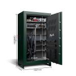 UL 36 Guns 6 Pistols Gun Safe Cabinets With 75Mins Fireproof Rating for sale