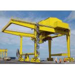 Sea Port RMG Rail Mounted Container Gantry Crane Double Girders Beams 60t 100t for sale