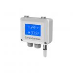 Wall / Duct Installation Temperature Humidity Transmitter With 0 - 100%RH Operating Humidity And Backlight LCD for sale