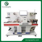 High Speed High Productivity VD3350 Digital Label Die Cutter With Slitting And Rewinding for sale